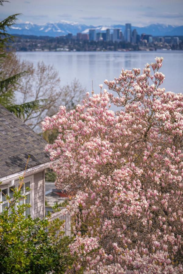 Вилла Sunrise On Lake Washington Сиэтл Экстерьер фото